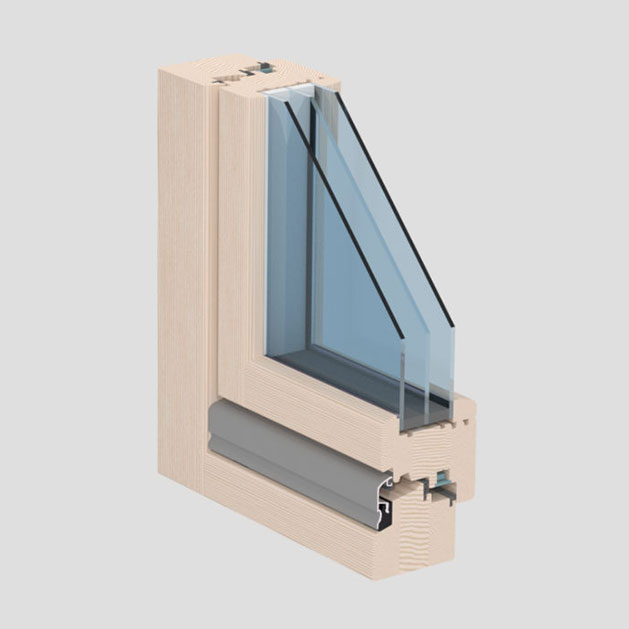 Finestra in legno Top Plus 90